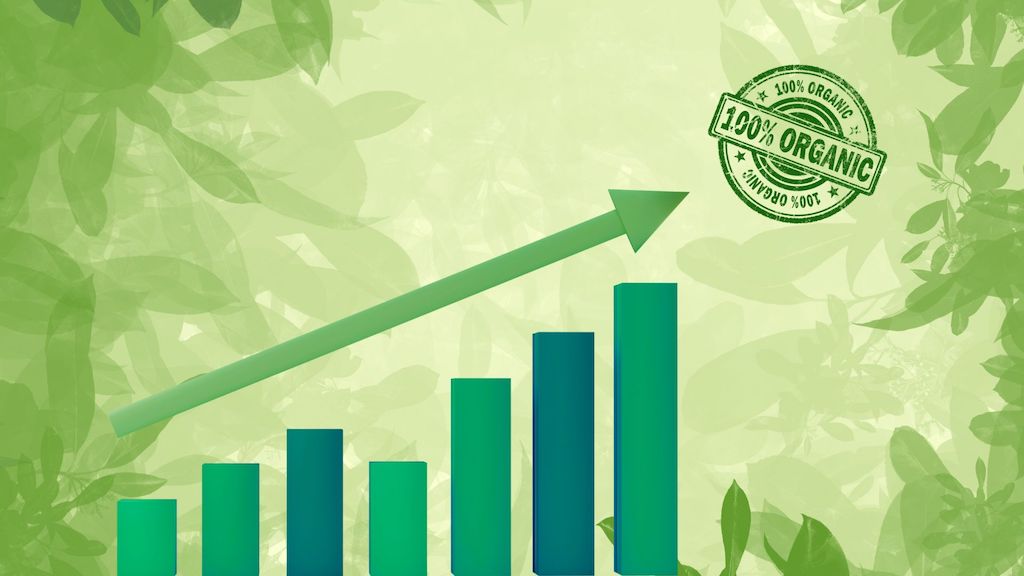 Organic web traffic is the difference